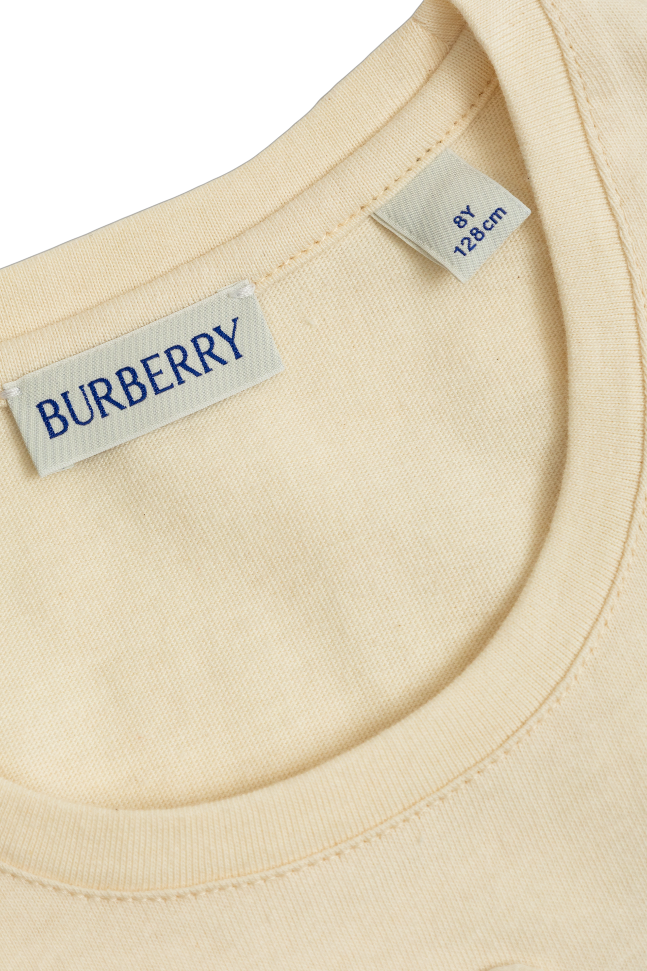 Cream Dress with logo Burberry Kids - Vitkac Italy